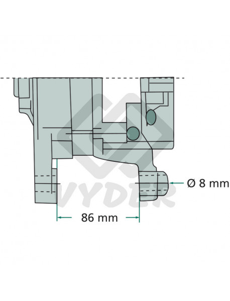 Generátor 14 V / 55 A MAHLE