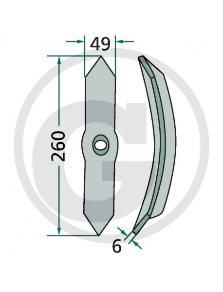 Hrot 260mm