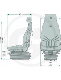 GRAMMER Actimo XL MSG95A/722